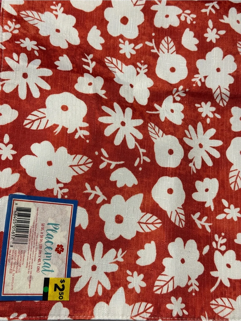 Colorful placemats